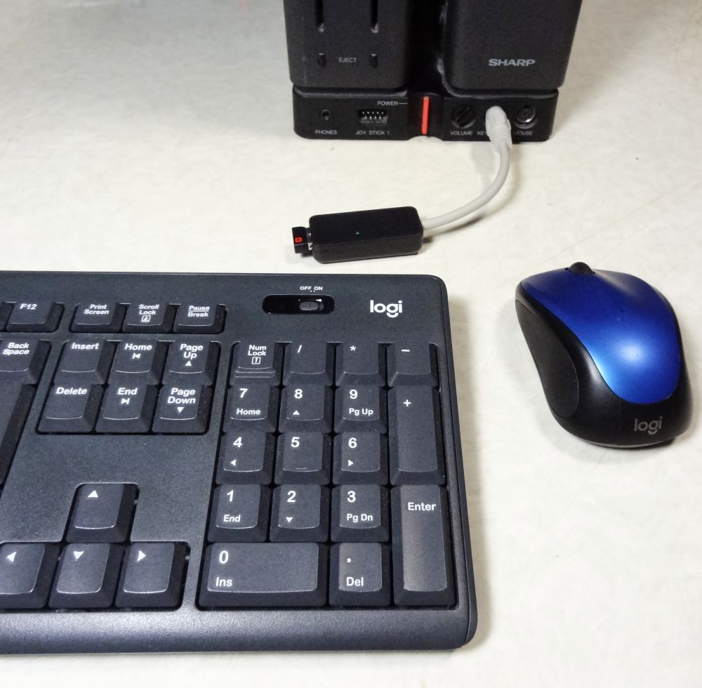 USBキーボードをX68000で使えるようにするアダプタ | 雑記